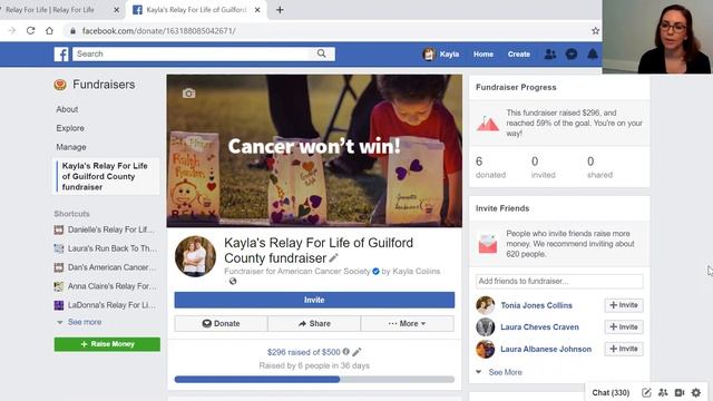 How To Set Up A Relay For Life Facebook Fundraiser смотреть онлайн