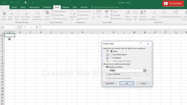 Import Data with Query in Excel - Urdu Hindi смотреть онлайн