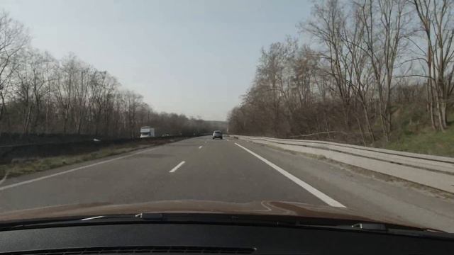 CDG airport to Eragny by N104 and N184 - (VBR-28 Relaxing Driving in France, No Talking, No Music) смотреть онлайн