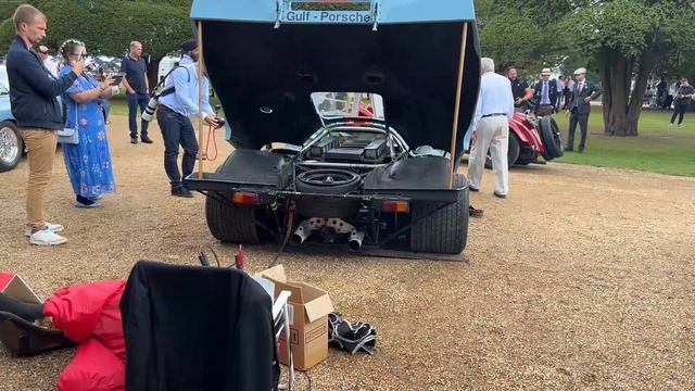 Gulf Porsche 917k Start Up And Engine Noise ; Air-cooled Flat 12 Form Cold #porsche917