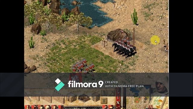 STRONGHOLD CRUSADER |  |  Mission 1 | Editing By Filmora9 || Free Version
