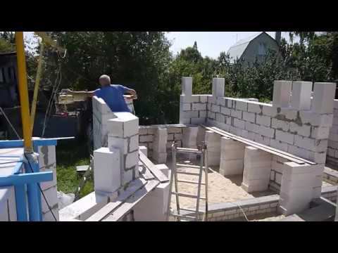 Кран для поднятия пеноблоков своими руками Часть 2