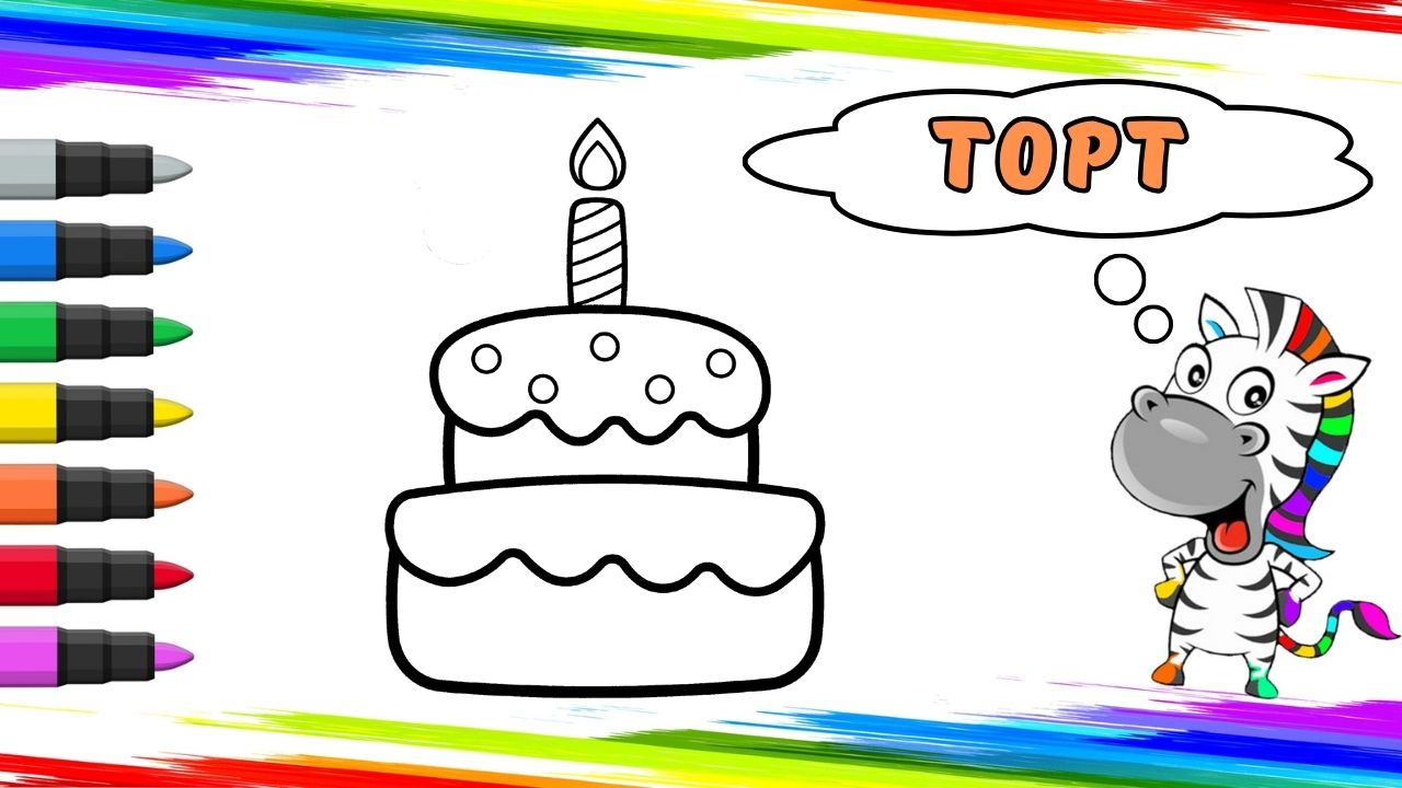 Рисуем Торт Вместе смотреть онлайн