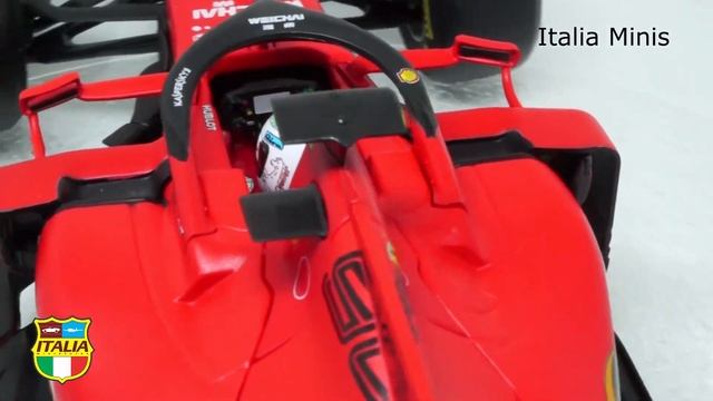 Miniatura Ferrari SF90 2019 Sebastian Vettel 1:18 Bburago смотреть онлайн