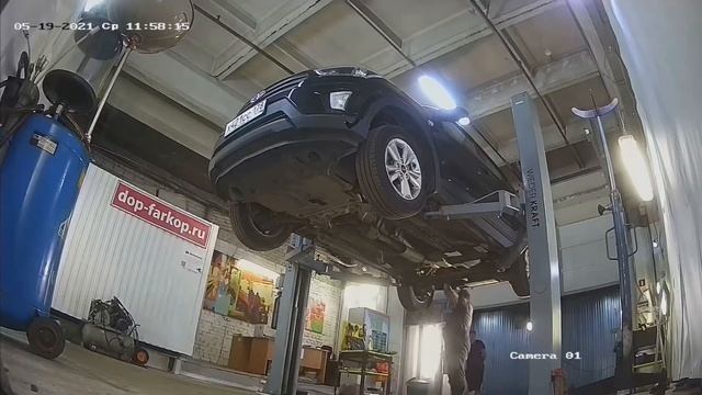 Установка фаркопа на Hyundai Creta 2020 год. MOTODOR, арт. 90906-A смотреть онлайн