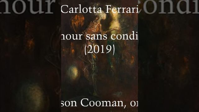 Carlotta Ferrari — L’amour sans condition (2019) for organ смотреть онлайн