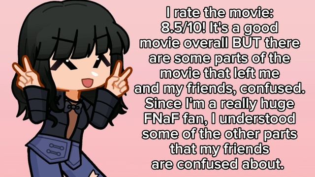 I WATCHED THE FNAF MOVIE AND HERE ARE MY HONEST OPINIONS!!! [SPOILERS] (Gacha life 2 FNaF) смотреть онлайн