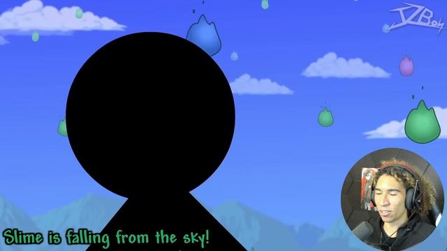 stickman vs slime king terraria reaction смотреть онлайн