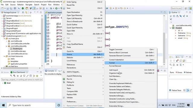 getmapping crud operation 01 spring boot смотреть онлайн