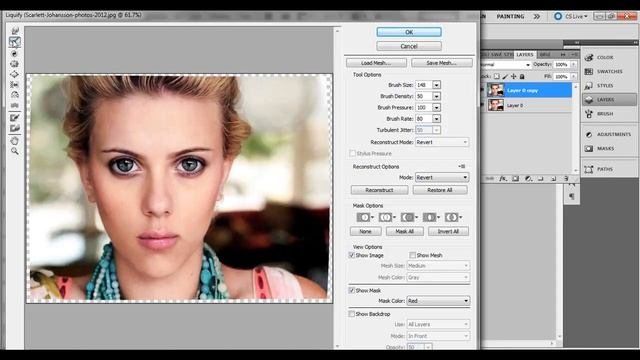 Scarlett Johansson Anime Effect Tutorial In Adobe Photoshop