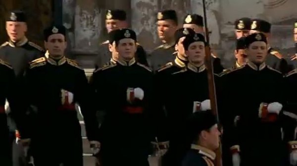 Русский солдат храбр стоек терпелив! Потому непобедим!