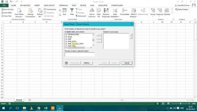 Excel Tutorials - Import multiple tables from Oracle смотреть онлайн