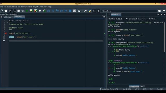 How to use Spyder IDE | Python | Machine Learning | Data Magic смотреть онлайн