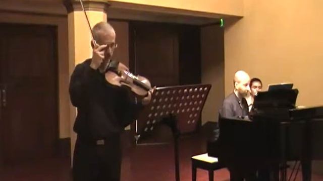 Sonata de Cesar Frank Primer y Segundo movimientos смотреть онлайн