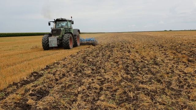 Tractor Fendt 930 Vario + Dezmiristitor Lemken Smaragd 9