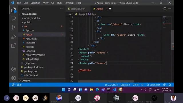 012 - React Router Demo #react #simplereact смотреть онлайн
