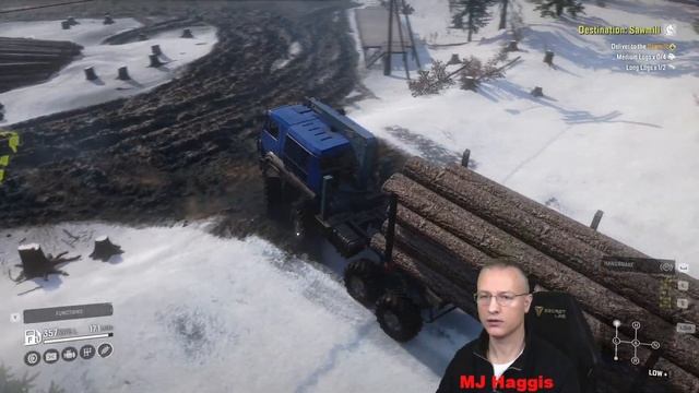 Snowrunner Ep 418 Yukon - "Destination : Sawmill" - pt2 смотреть онлайн