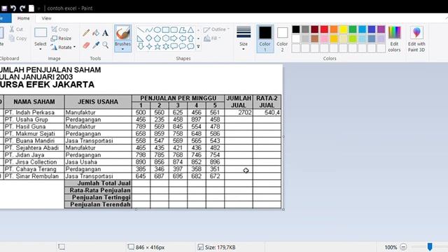 contoh excel Paint 2020 09 28 10 43 31 смотреть онлайн