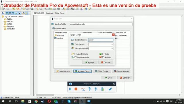 Base de Datos en SQLITE Parte 1 смотреть онлайн