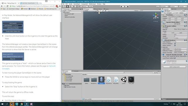 Setting Up a Basic UNet Game смотреть онлайн
