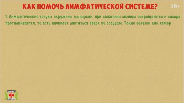 Первая ПОМОЩЬ Лимфатической Системе. Продукты для здоровья лимфы смотреть онлайн