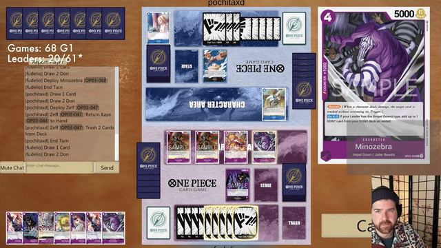 OPTCG Iron Man Challenge Day 8! (FULL STREAM) | One Piece Card Game смотреть онлайн