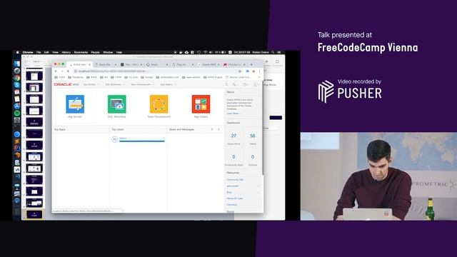 FreeCodeCamp Vienna, Low Code Web Development & Oracle APEX, January 2019 смотреть онлайн