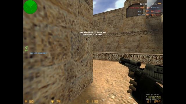 CS 1.6 - Best deagle round ever? (HS only) смотреть онлайн