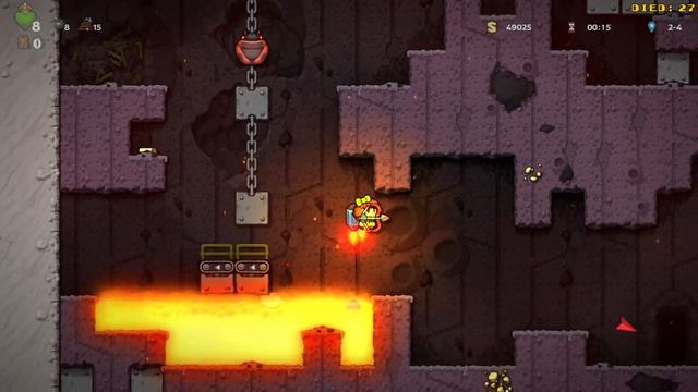 Spelunky 2 secret hunting & Dark Souls II DLC 1 смотреть онлайн
