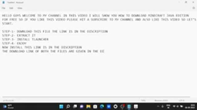 HOW TO DOWNLOAD MINECRAFT JAVA EDITION IN PC FOR FREE || MAXOO GAMING смотреть онлайн