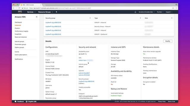 How do I change the VPC for an RDS DB instance? смотреть онлайн