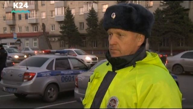 ГИБДД провела ночной рейд на дорогах Барнаула смотреть онлайн