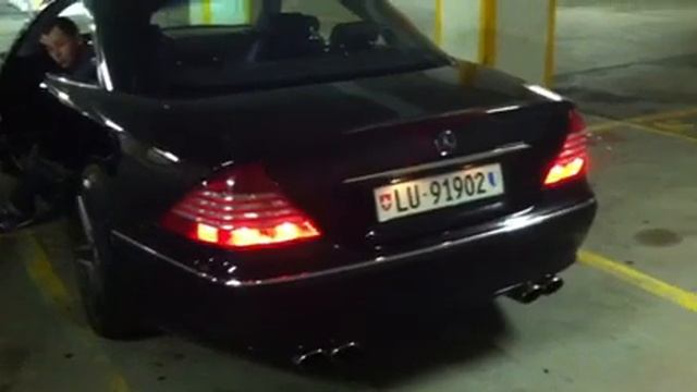 Mercedes-Benz CL 5oo C215 AMAZING Exhaust AMG Performance смотреть онлайн