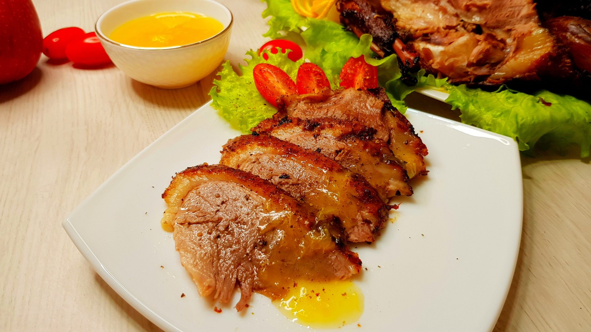 Запекаем сочную утку в духовке. Секрет бомбической утки с яблоками на праздничный стол! смотреть онлайн