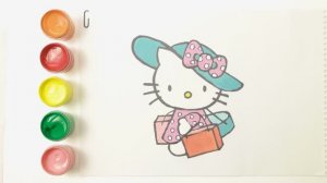 Раскраска ХЕЛЛО КИТТИ. Мультик раскраска ХЕЛЛО КИТТИ для детей | Раскраски малышам.