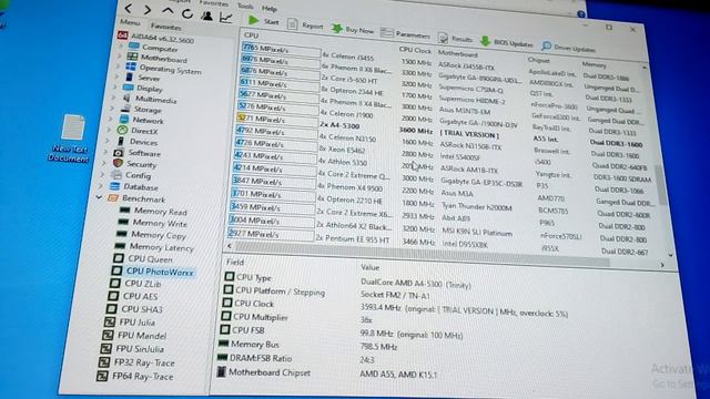 Aida 64 test Windows 10. 20 H2 AMD A4 5300K смотреть онлайн