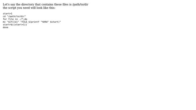 Rename/renumerate files in directory (3 Solutions!!) смотреть онлайн