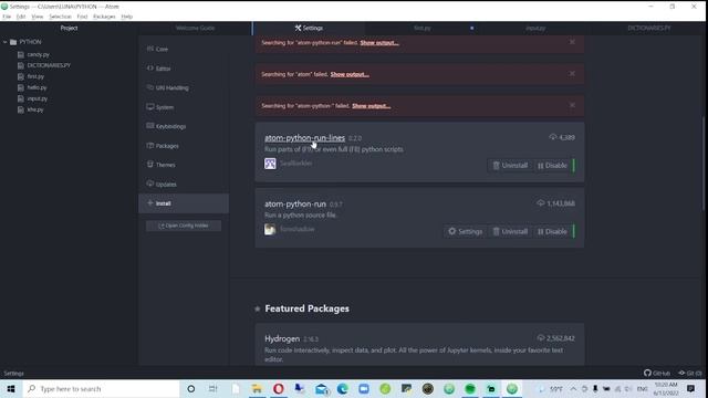 HOW TO RUN PYTHON CODE IN ATOM смотреть онлайн
