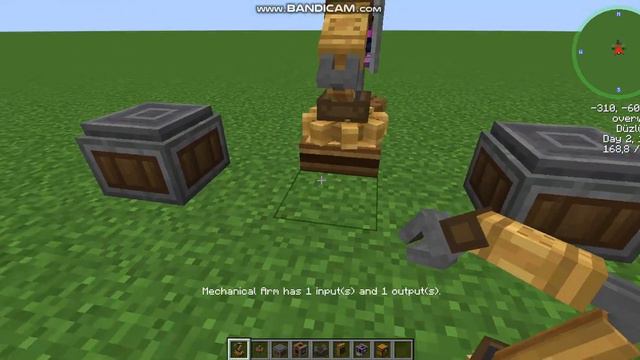 Minecraft Create Mod Mechanical Arm Tutorial смотреть онлайн