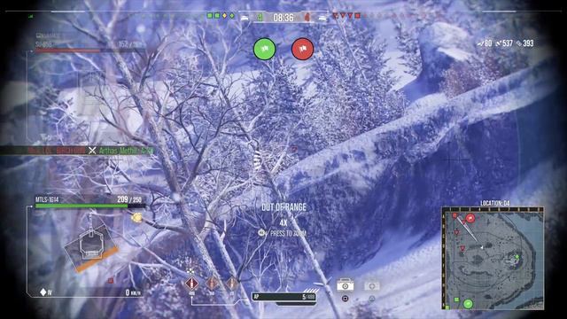 MTLS-1G14, Ace Tanker, 4 Kills, 1.5k total damage (World of Tanks Console) смотреть онлайн