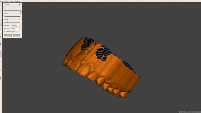 Preparing dental models in MeshMixer for 3D printing смотреть онлайн