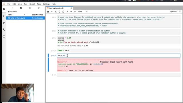 [Python pour les maths] Tutoriel : 1- nombres réels et complexes смотреть онлайн