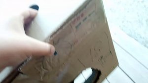 стиральная машина LG из картона своими руками даже ещё камера упала прикольно