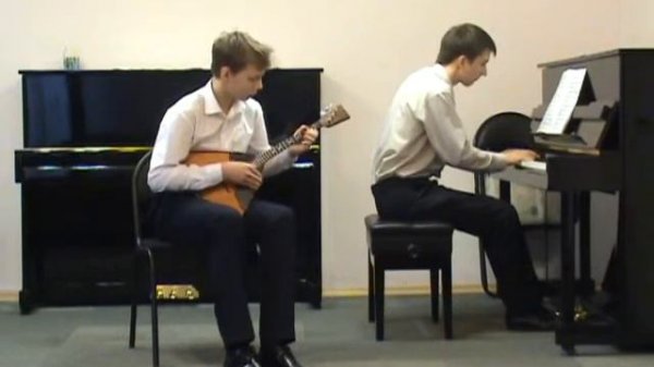 Тростянский Концертные вариации на тему Темнова Кадриль