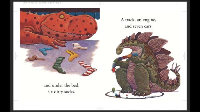 How Do Dinosaurs Count To 10 - by Jane Yolen and Mark Teague смотреть онлайн