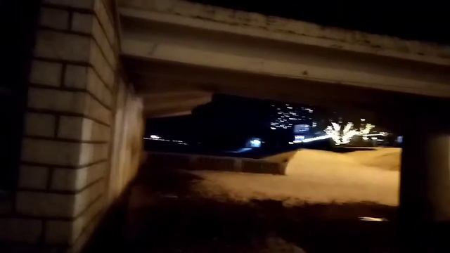 Зимний вечер на Речном вокзале Перми 15.12.2020 смотреть онлайн