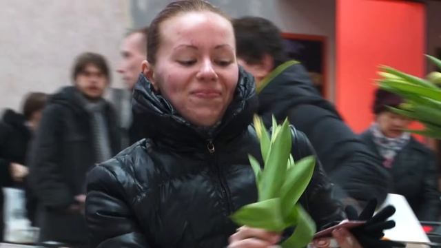 Поздравление арендаторов Бизнес-центра "Нагатинский" с 8 марта. смотреть онлайн