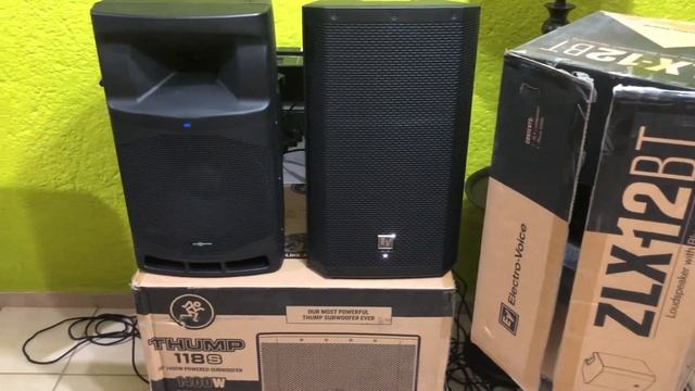 Comparativa Audiocenter MA12 Vs Electrovoice ZLX12BT