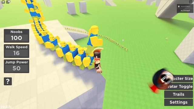 ¿QUIÉN ES EL INVICTOR FALSO? ❓? LLENAMOS UN MUNDO DE ROBLOX CON 100.000 NOOBS