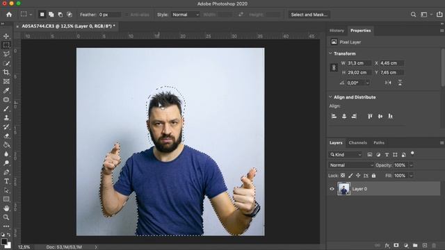4 способа быстро вырезать волосы в фотошопе смотреть онлайн
